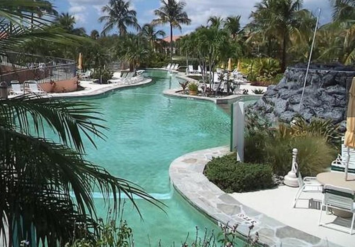 Beach Resort with lazy river in Naples Florida